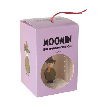 Muumi lumisadepallo joulukoriste - Nuuskamuikkunen - Pluto Design