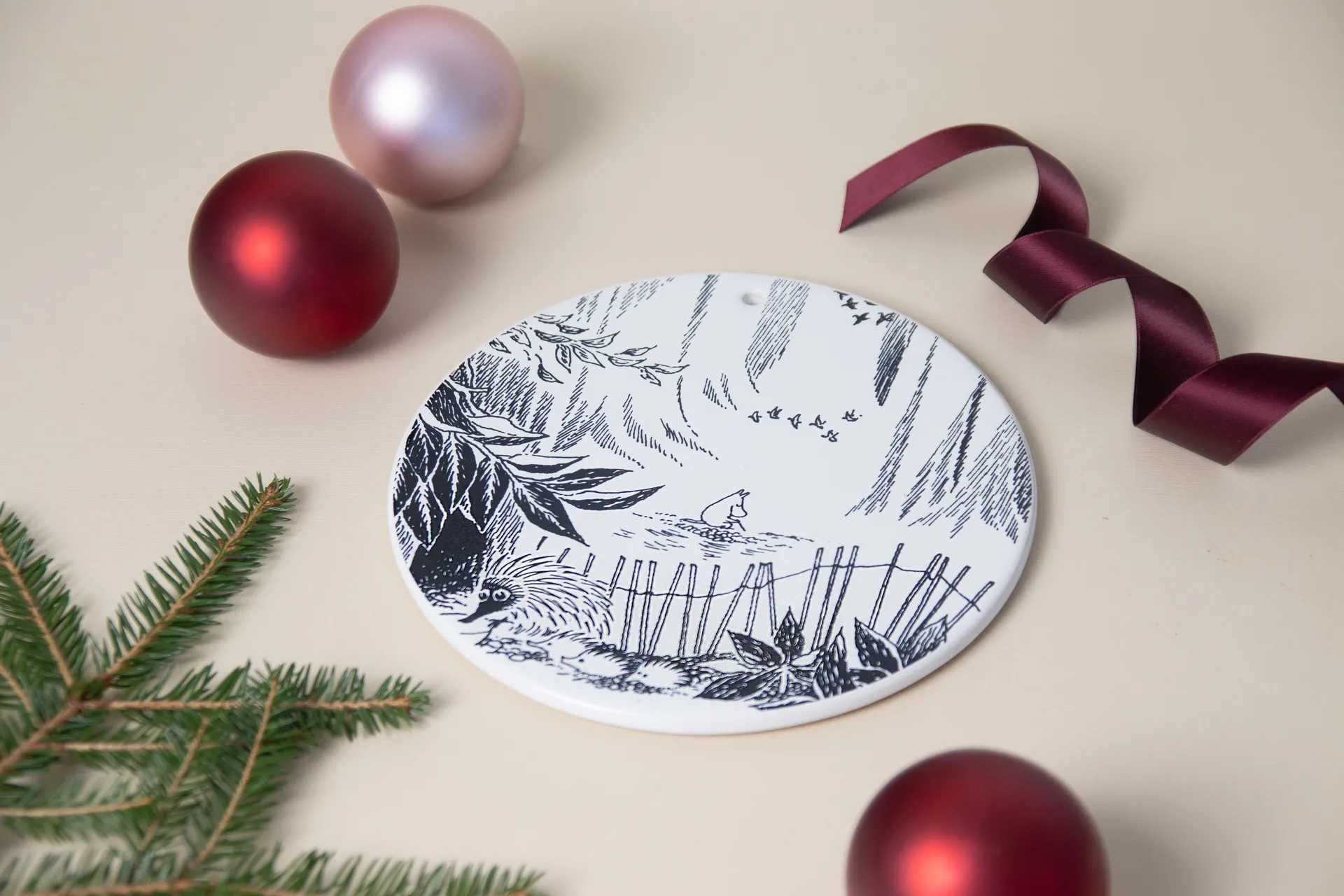 Muumi uunikintaat Ø17 cm, Muumi Pluto Design