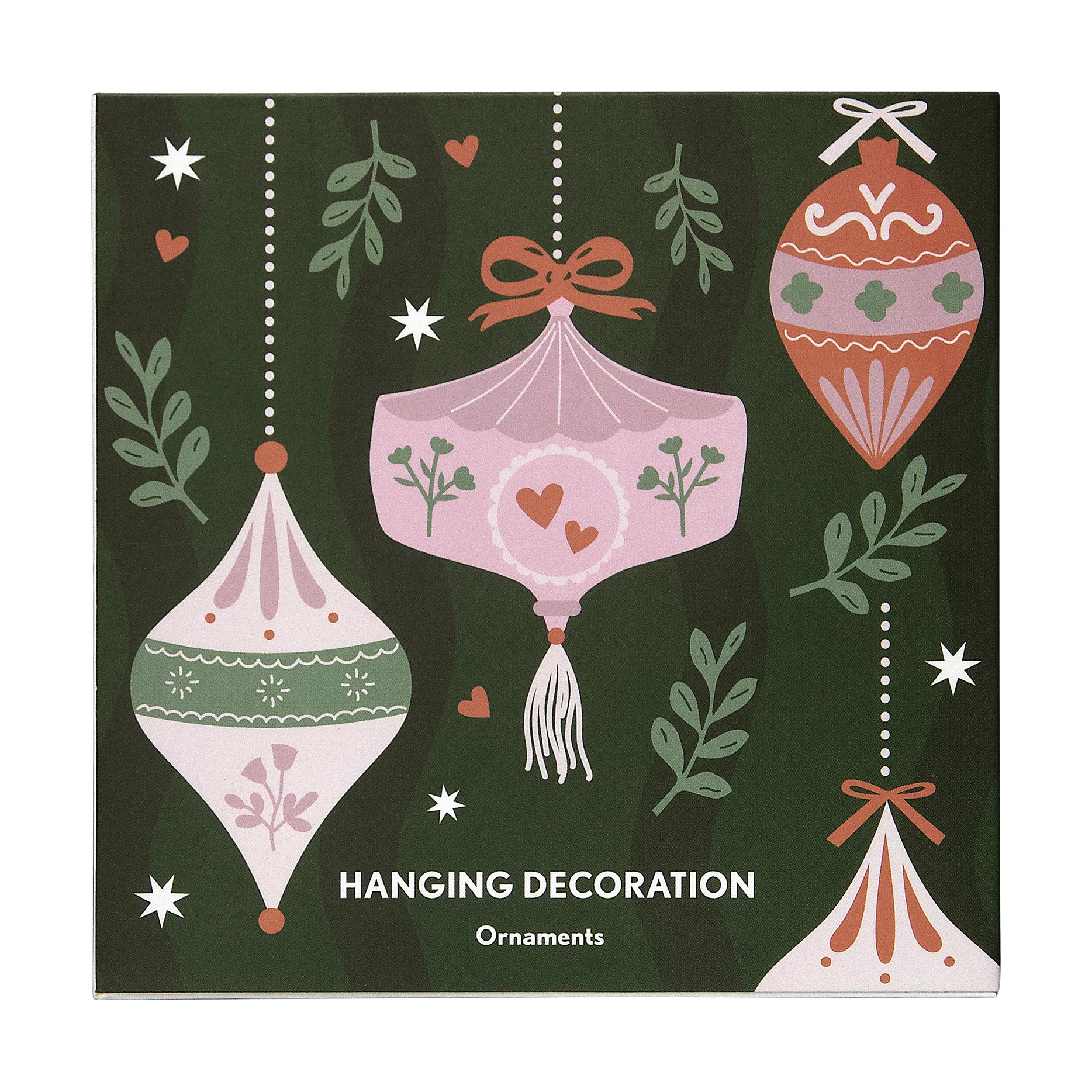 Ornaments joulukoriste., Kulta Pluto Design