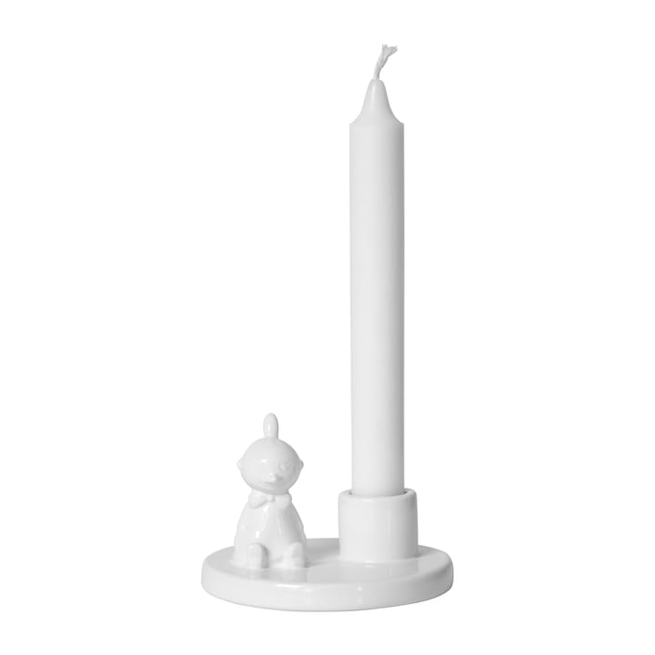 Pikku Myy -kynttilänjalka keramiikkaa - Valkoinen - Pluto Design