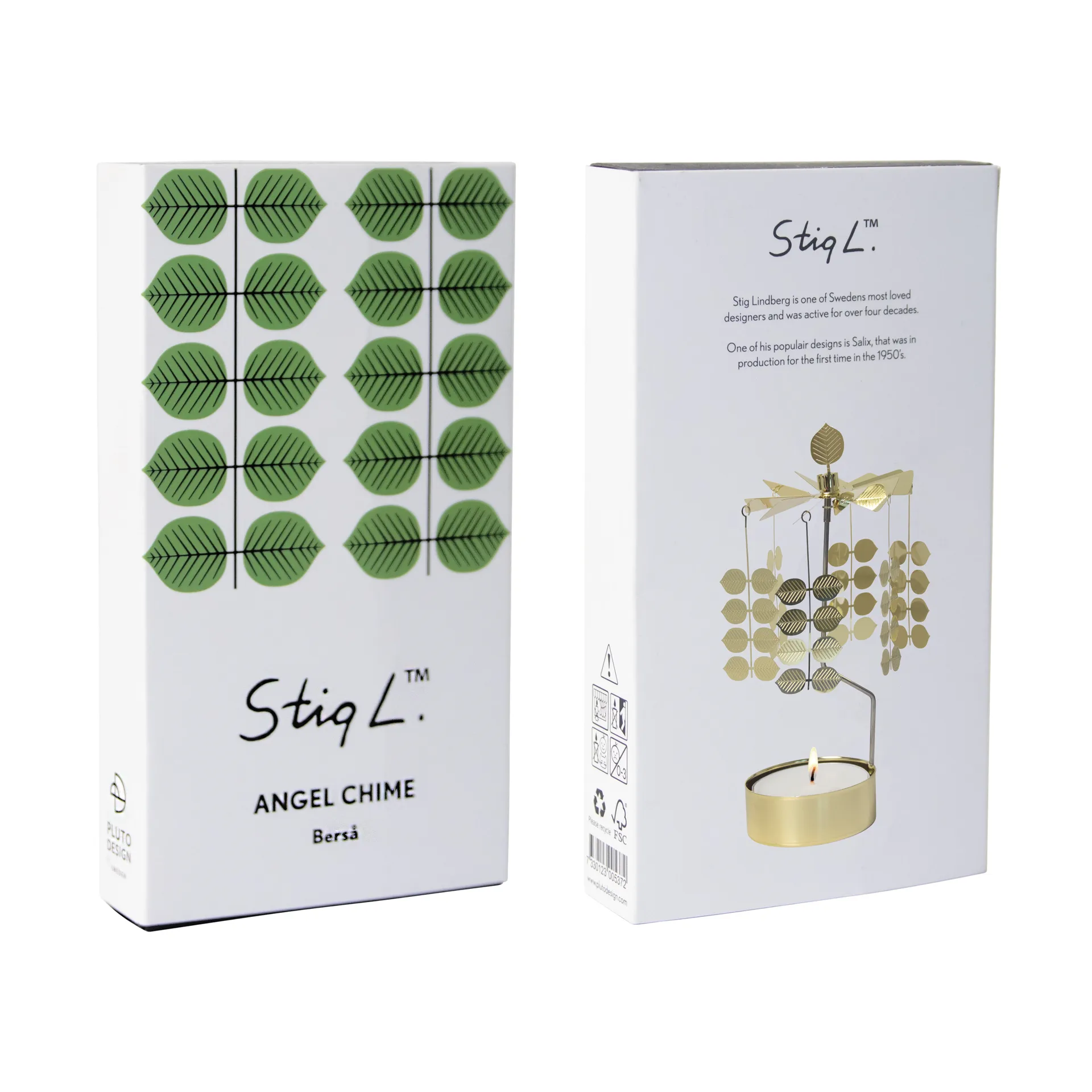 Stig L Berså -enkelikello medium, Kulta Pluto Design