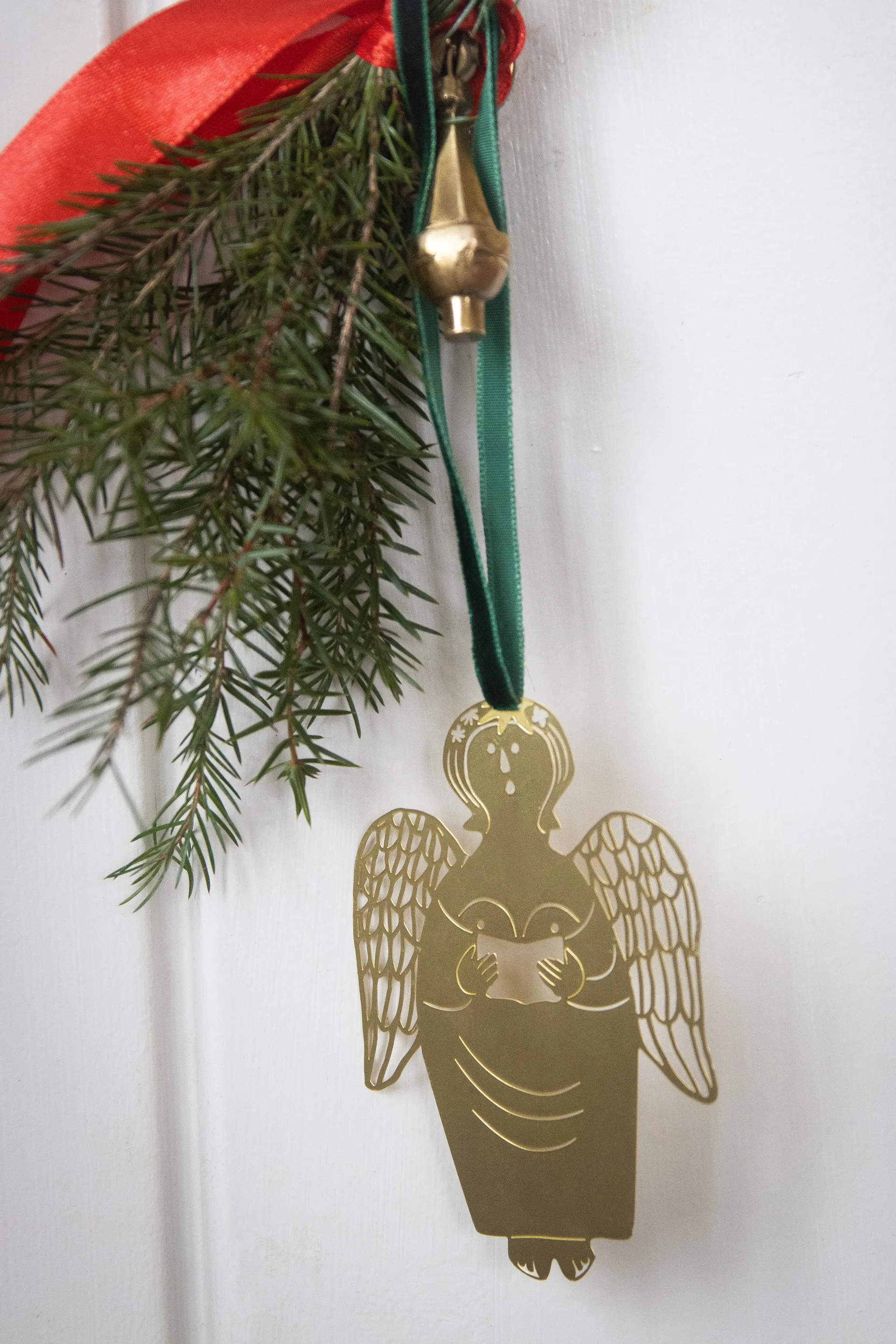 Stig L Gingerbread Angel -joulukuusenkoriste, Kulta Pluto Design
