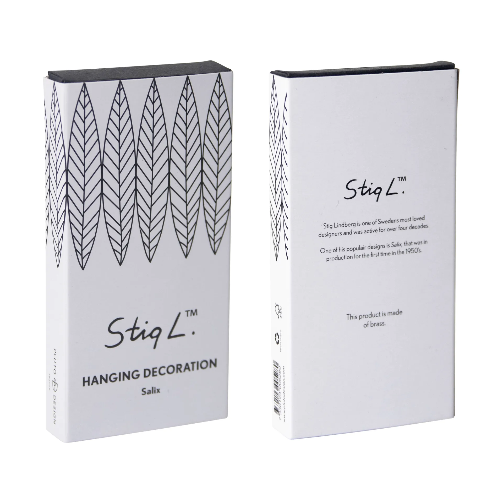 Stig L Salix -joulukuusenkoriste, Kulta Pluto Design