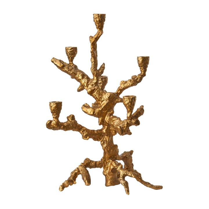 Apple tree -kynttilänjalka L 53 cm - Kulta - POLSPOTTEN