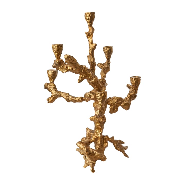 Apple tree -kynttilänjalka L 53 cm, Kulta POLSPOTTEN