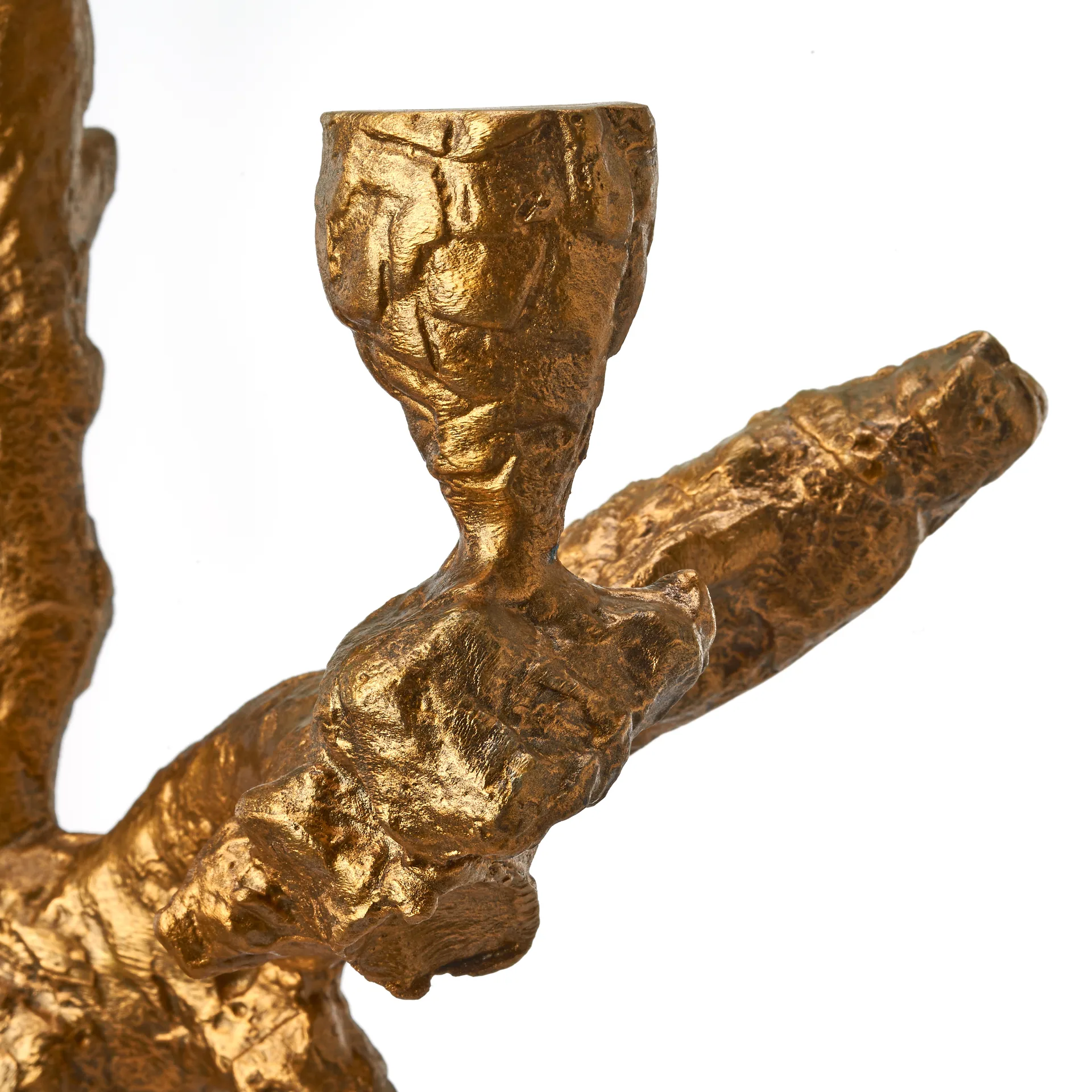 Apple tree -kynttilänjalka L 53 cm, Kulta POLSPOTTEN