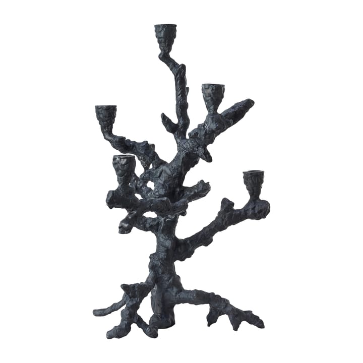 Apple tree -kynttilänjalka L 53 cm - Tummanharmaa - POLSPOTTEN