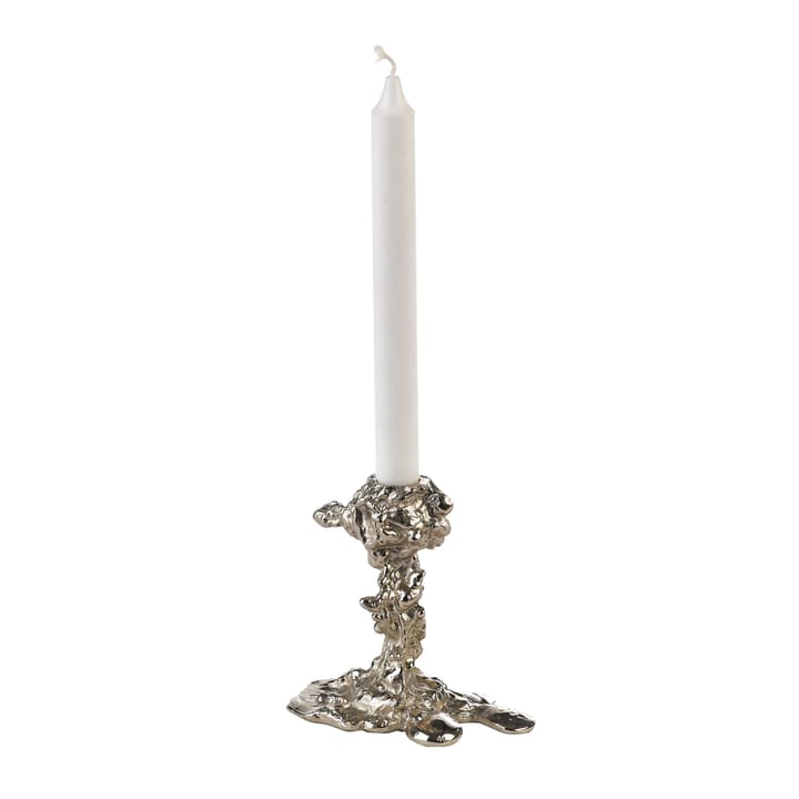 Drip kynttilänjalka S 14 cm - Hopea - POLSPOTTEN
