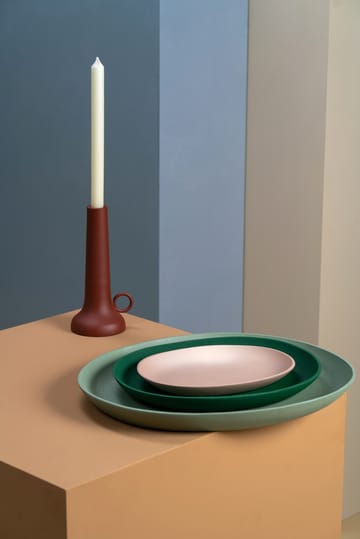 Greek tarjotin 3 osaa - Dark green - POLSPOTTEN