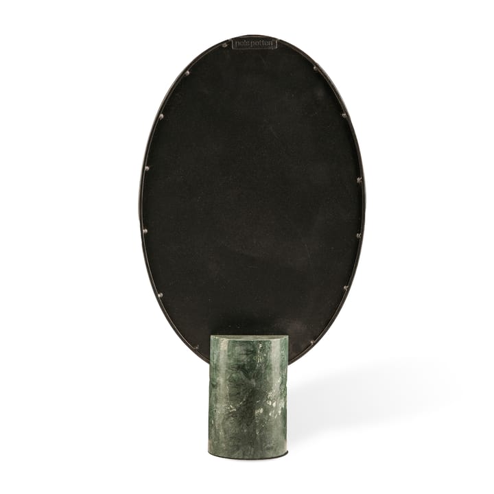 Oval Marble -pöytäpeili, Vihreä POLSPOTTEN