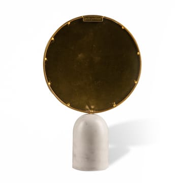 Round Marble -pöytäpeili - Valkoinen - POLSPOTTEN