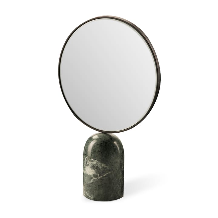 Round Marble -pöytäpeili - Vihreä - POLSPOTTEN