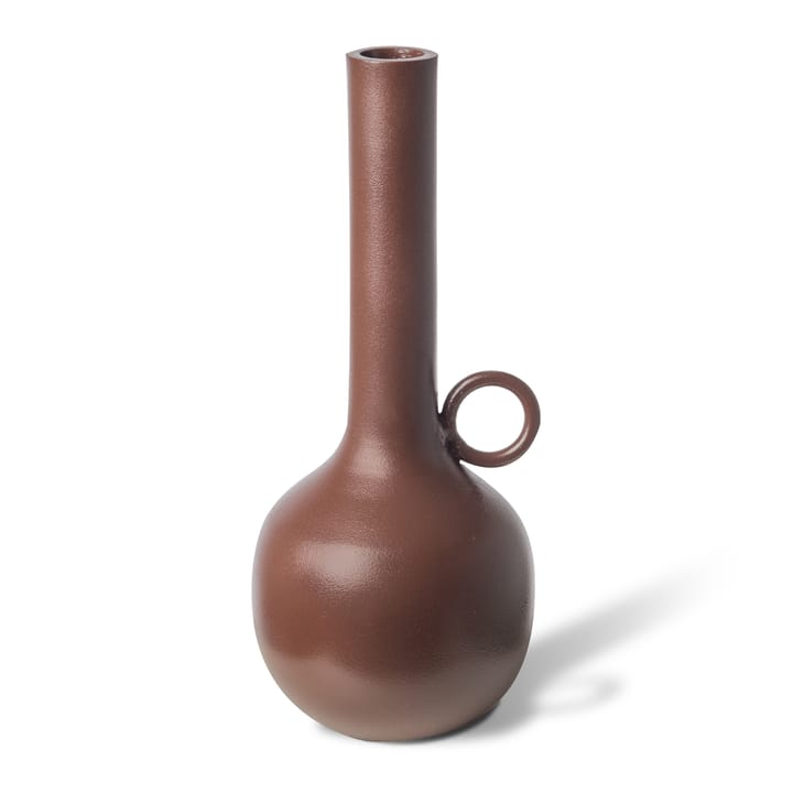 Spartan kynttilänjalka M 26 cm, Cognac POLSPOTTEN