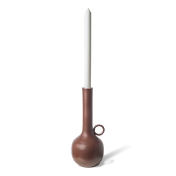Spartan kynttilänjalka M 26 cm - Cognac - POLSPOTTEN