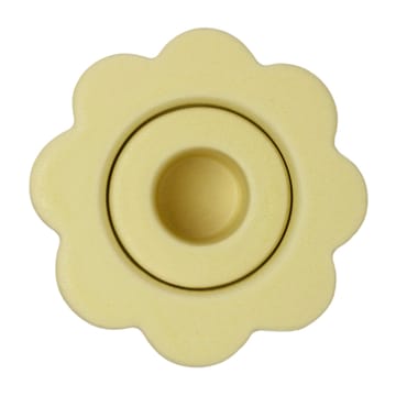 Birgit maljakko/kynttilänjalka 5 cm - Pale Yellow - PotteryJo
