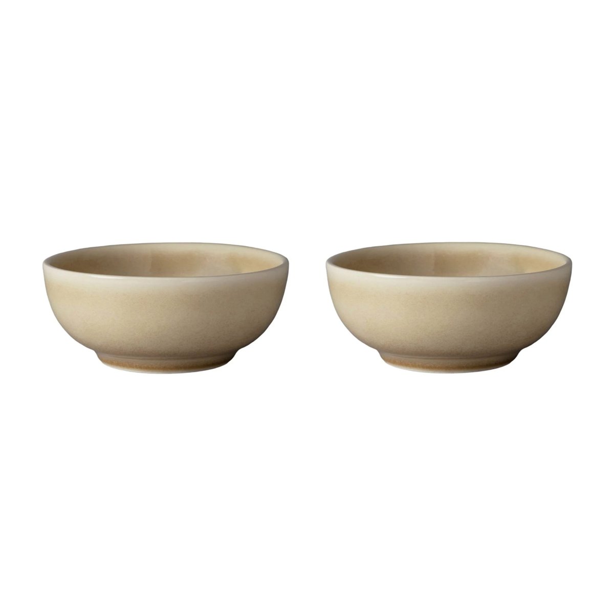PotteryJo Daga kulho 13 cm 2-pakkaus Oat | Skandinaavinen Sisustus | Tarjoilukulhot | Beige