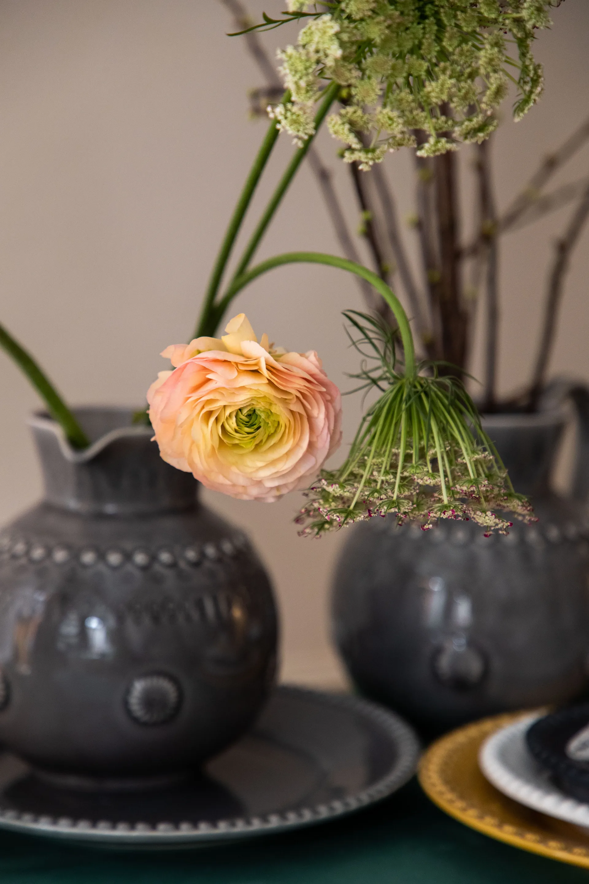 Daisy kannu, 1,8 l, Soft grey PotteryJo