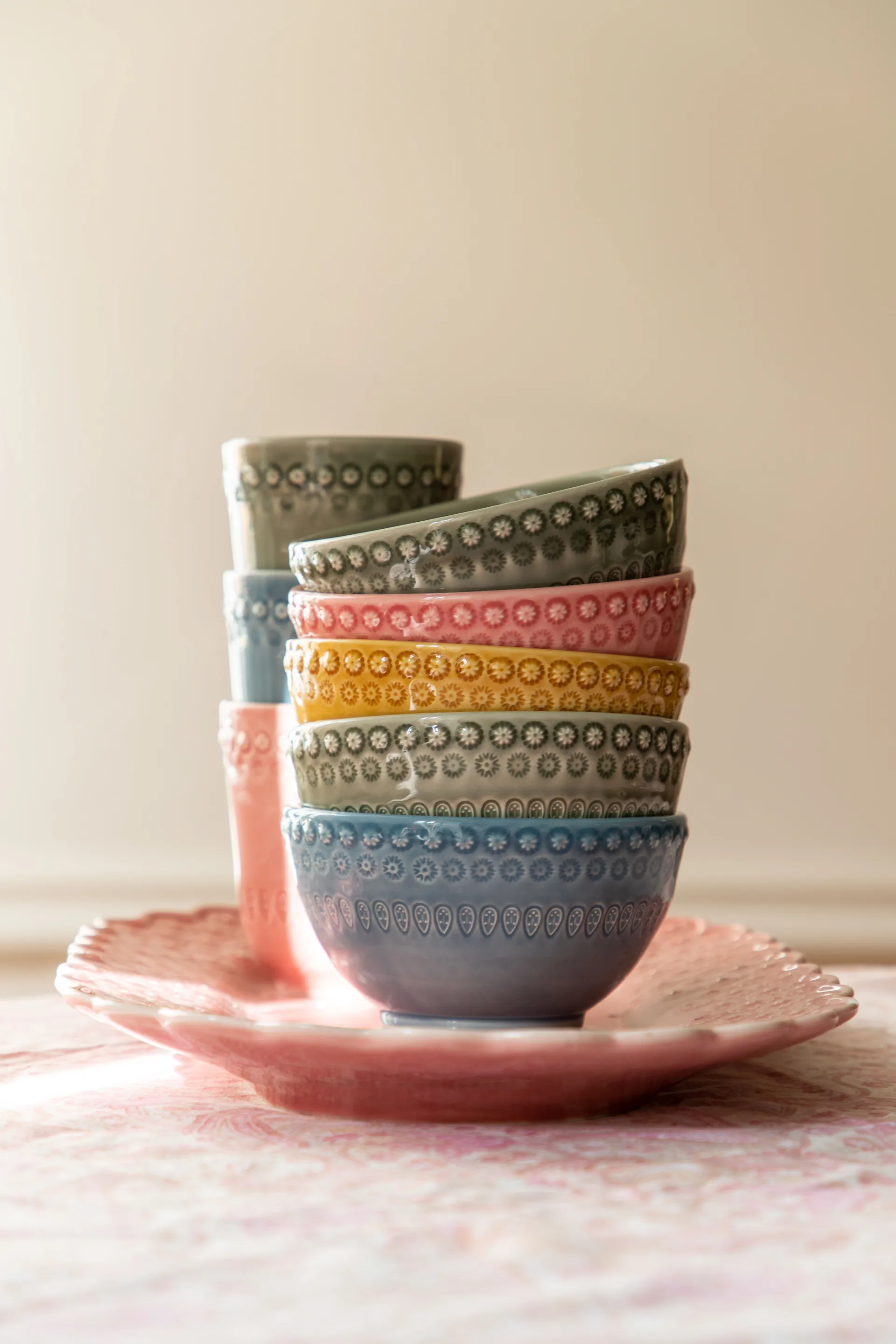 Daisy kulho 35 cl, 2-pakkaus, Sienna (keltainen) PotteryJo