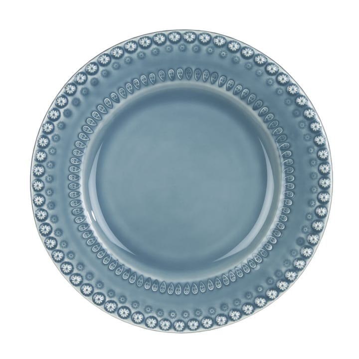 Daisy ruokalautanen, Ø 29 cm - dusty blue - PotteryJo