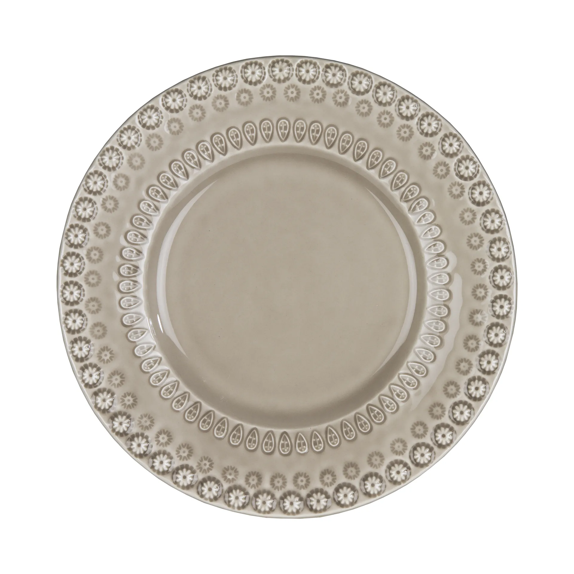 Daisy ruokalautanen, Ø 29 cm, greige PotteryJo