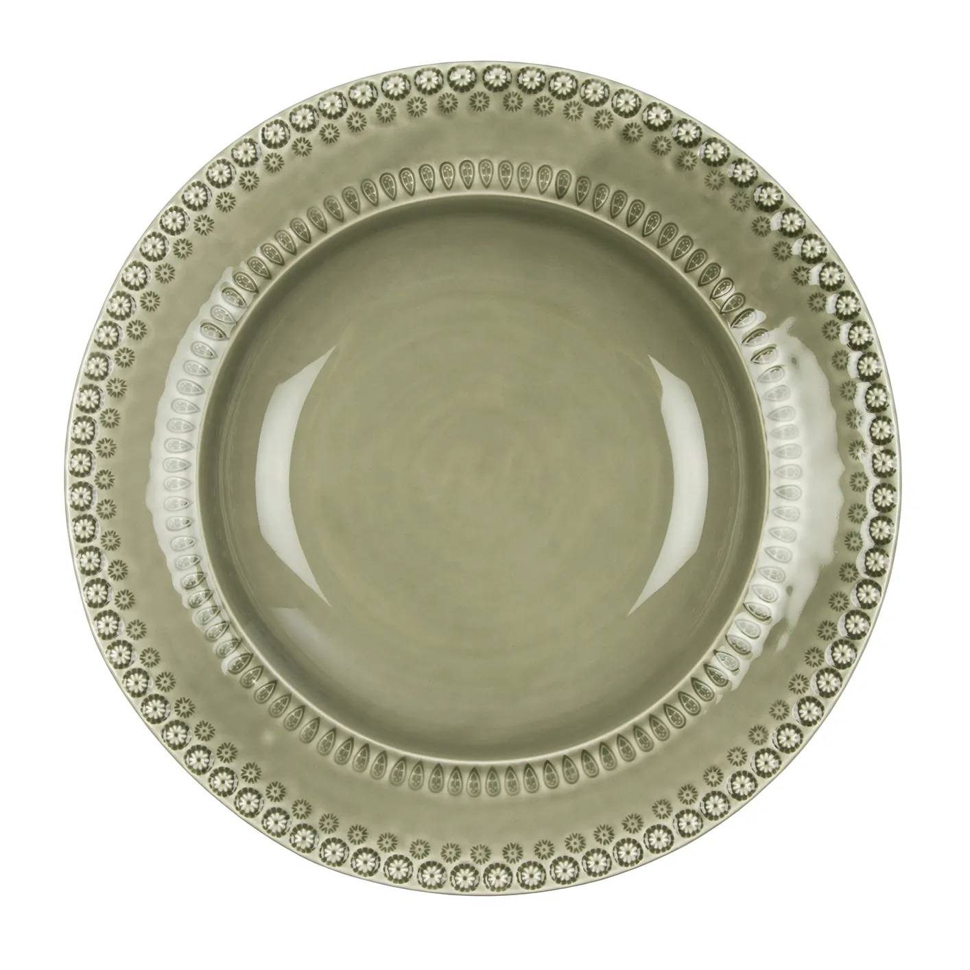 Daisy tarjoilukulho Ø 35 cm, Faded army (vihreä) PotteryJo