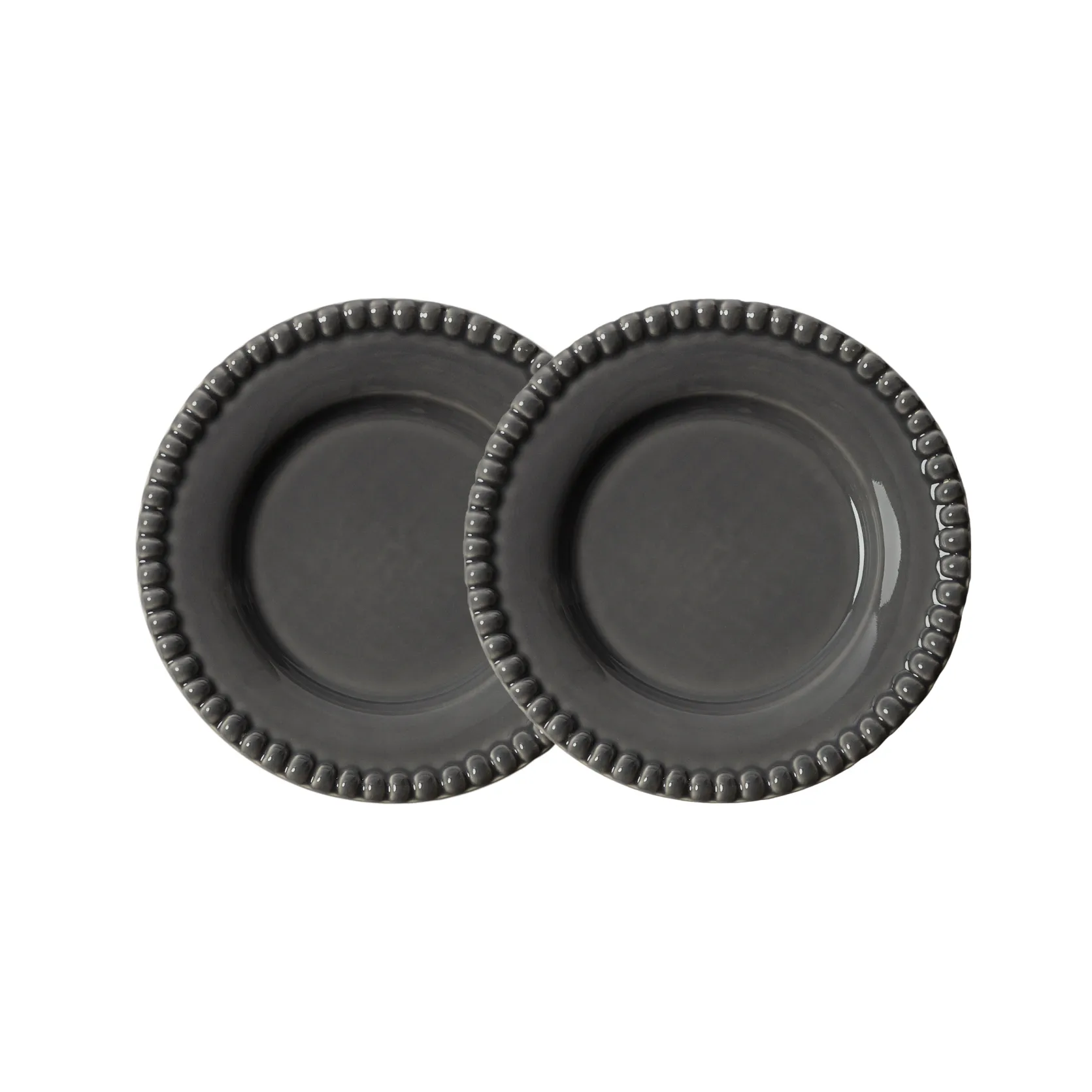 Daria leipälautanen Ø 18 cm, 2-pakkaus, Clean grey PotteryJo