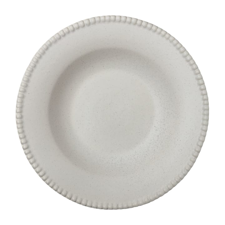 Daria pastalautanen Ø 35 cm - Cotton white matte - PotteryJo