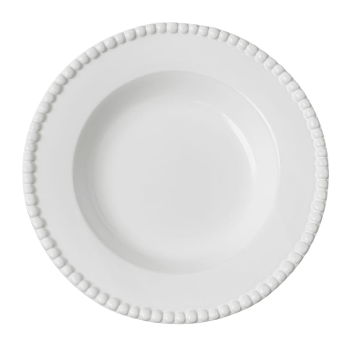 Daria syvä lautanen, Ø 26 cm - white - PotteryJo