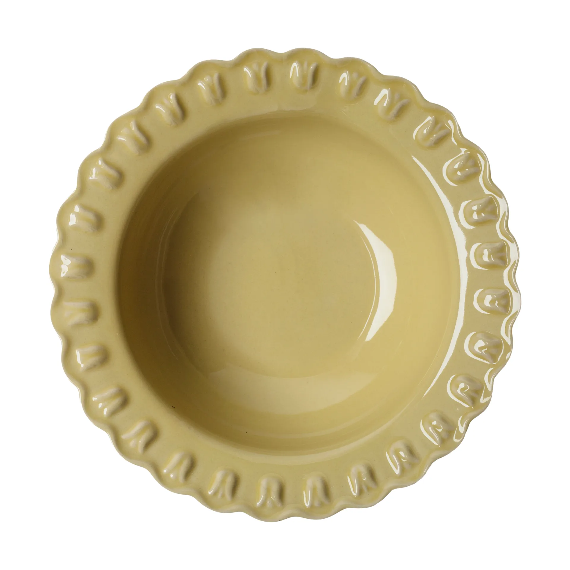 Tulipa syvä lautanen Ø23 cm 2-pakkaus, Vaalea kuu PotteryJo