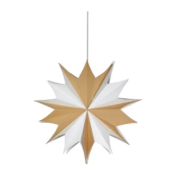Bellatrix adventtitähti, Ø 60 cm - Valkoinen-luonnonvärinen - PR Home