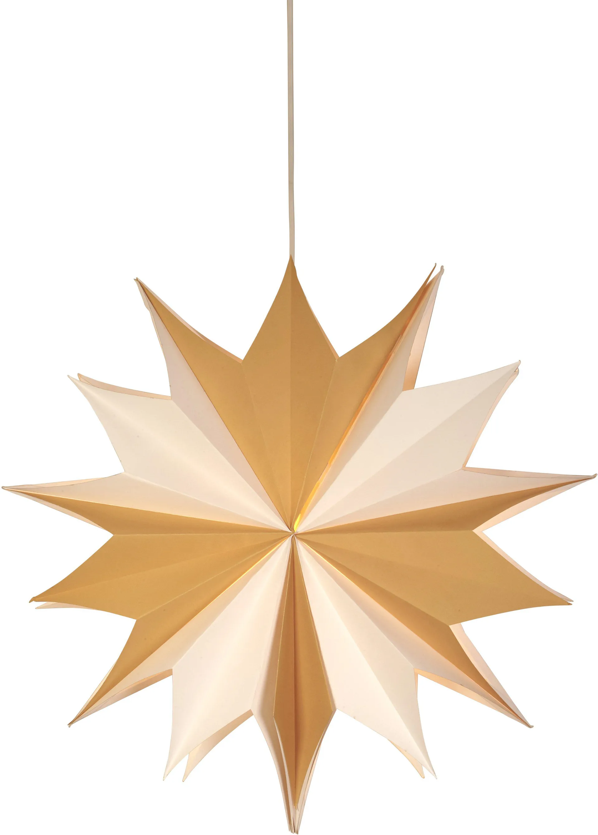 Bellatrix adventtitähti, Ø 60 cm, Valkoinen-luonnonvärinen PR Home