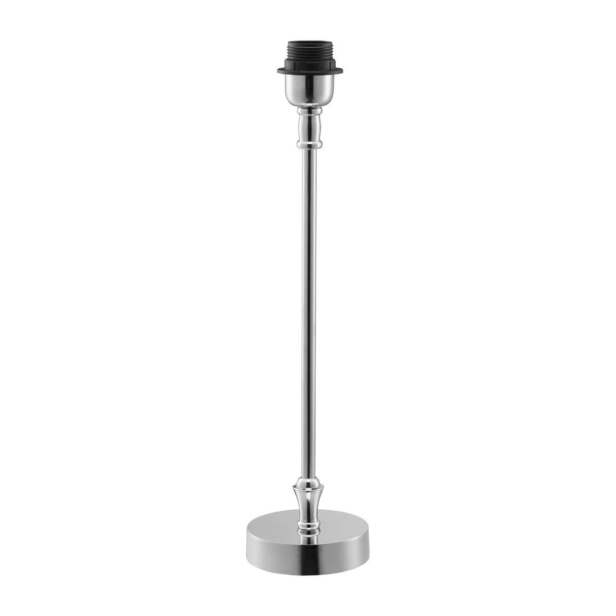 PR Home Liam lamppujalka 46 cm Kromi | Skandinaavinen Sisustus | Lampunjalat | Hopeanvärinen