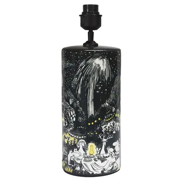 Moomin The Family lampunjalka 43 cm - Musta - PR Home