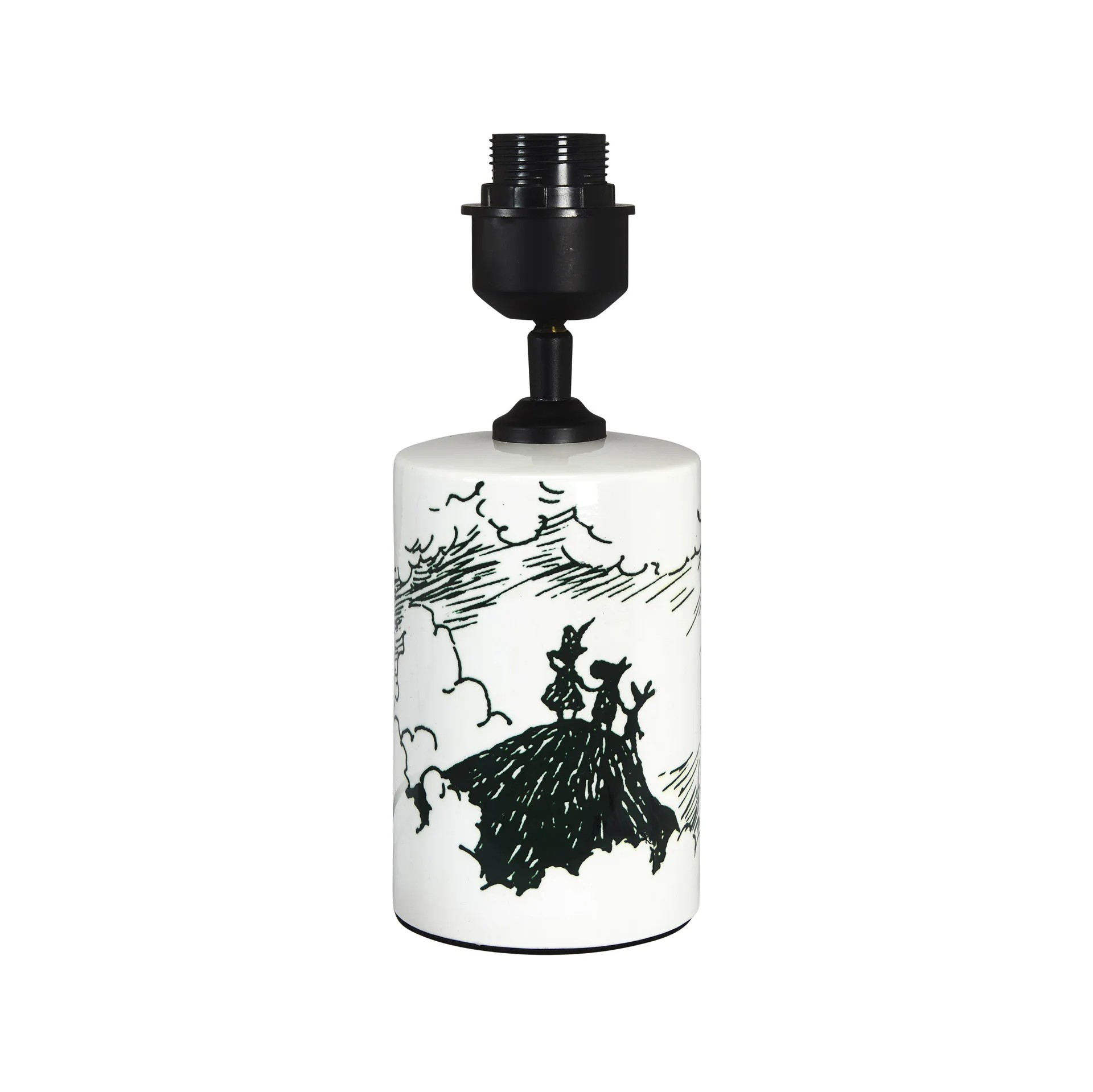 Moomin The Storm lampunjalka 27 cm, Musta PR Home