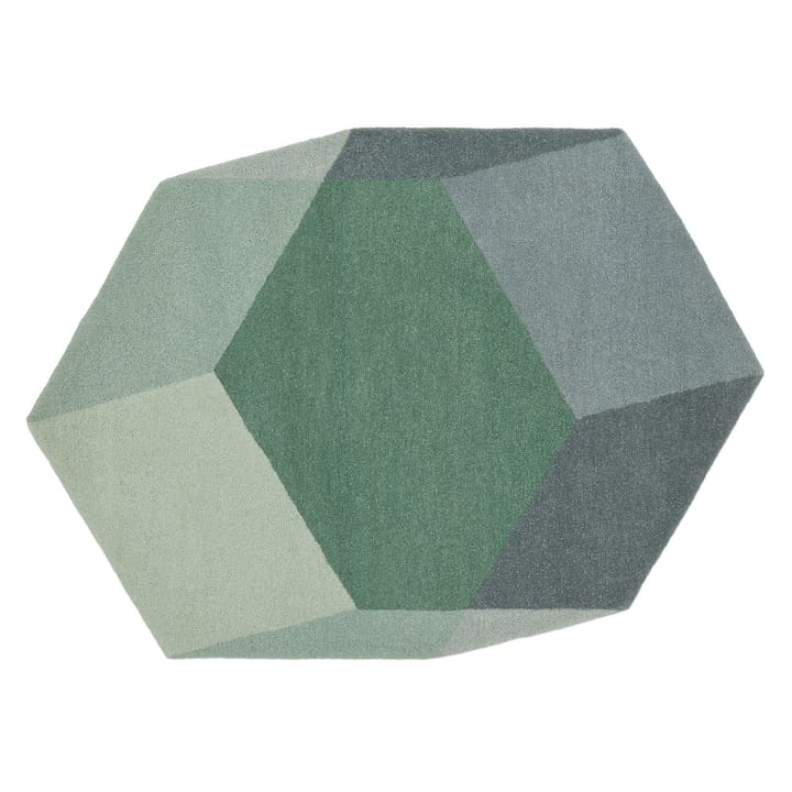 Iso matto hexagon - Vihreä - Puik