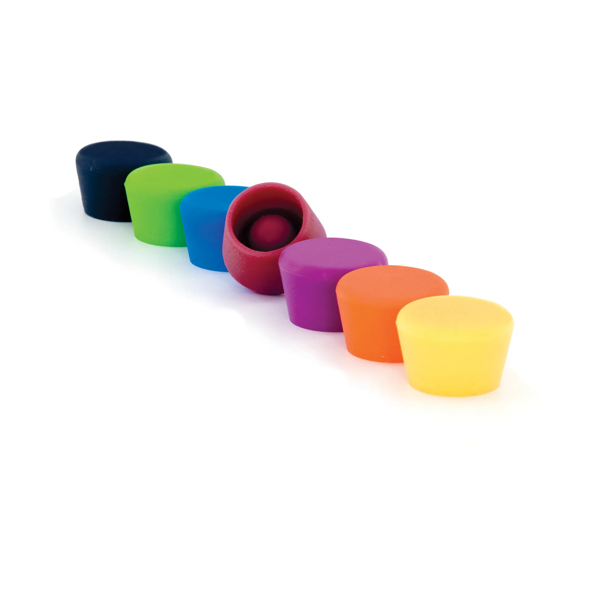 Pulltex silicone wine stoppers, 2-pakkaus Pulltex