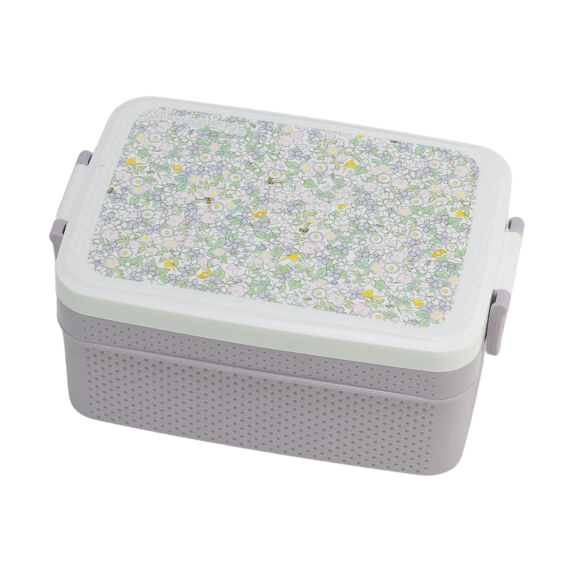 Elsa Beskow Blomsterfesten lounaslaatikko 8x18,5 cm, Multi Rätt Start