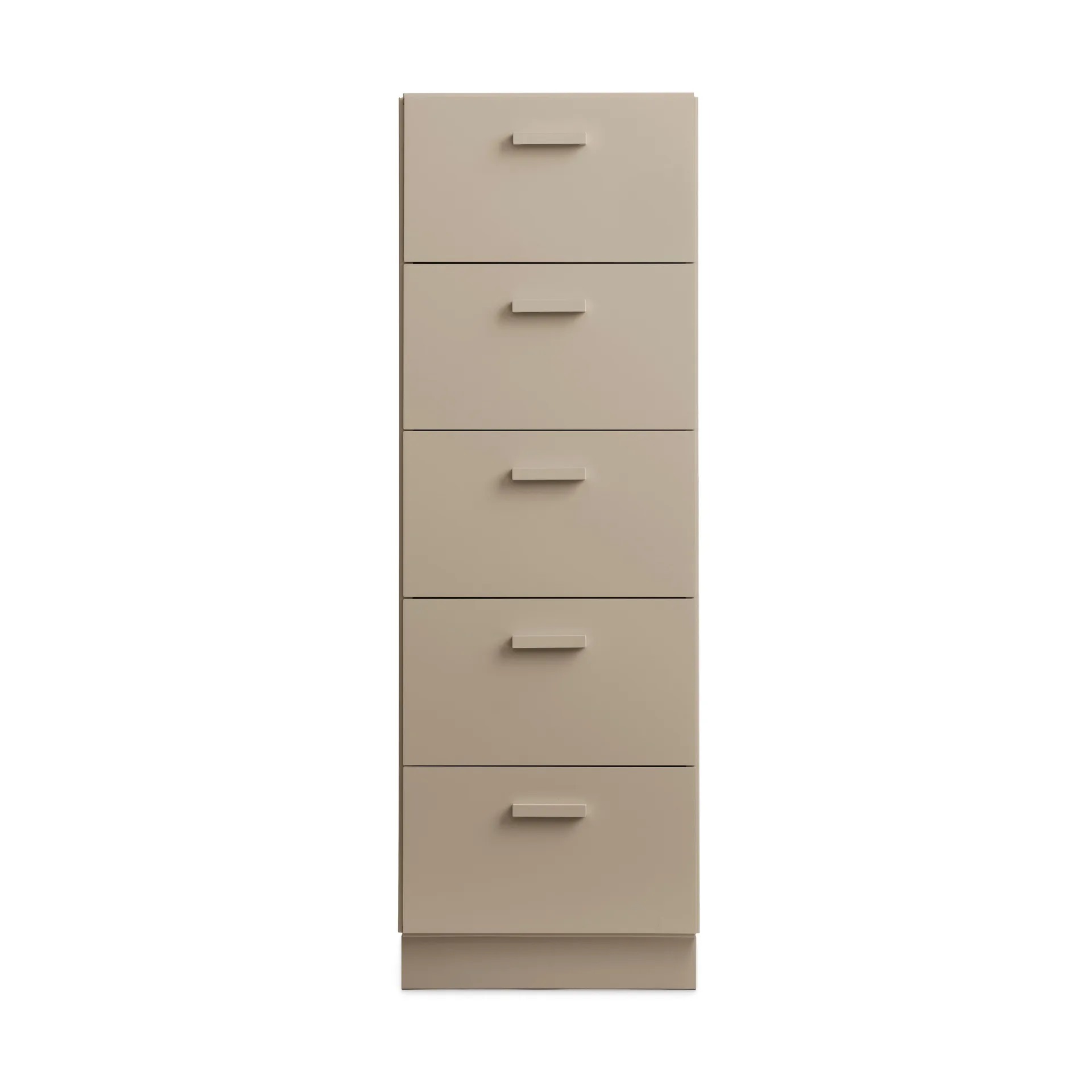Relief korkea lipasto sokkelilla 41x115 cm beige Relief