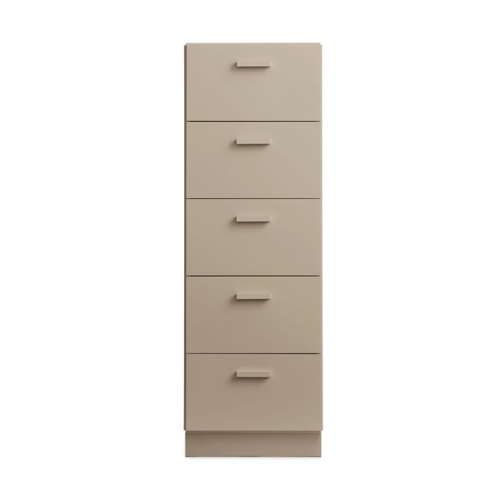 Relief korkea lipasto sokkelilla 41x115 cm beige - undefined - Relief