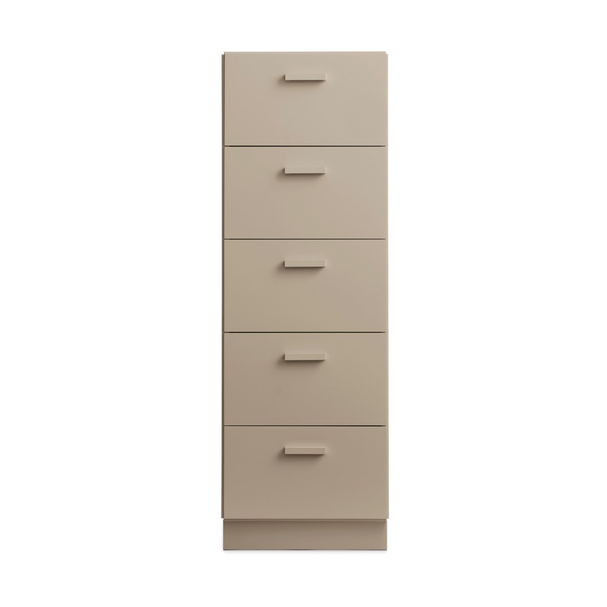 Relief korkea lipasto sokkelilla 41x115 cm beige | Skandinaavinen Sisustus | Beige