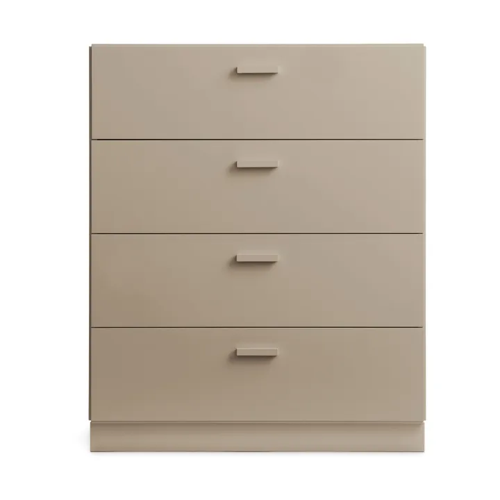 Relief lipasto leveä sokkelilla 82x92,2 cm beige - Relief