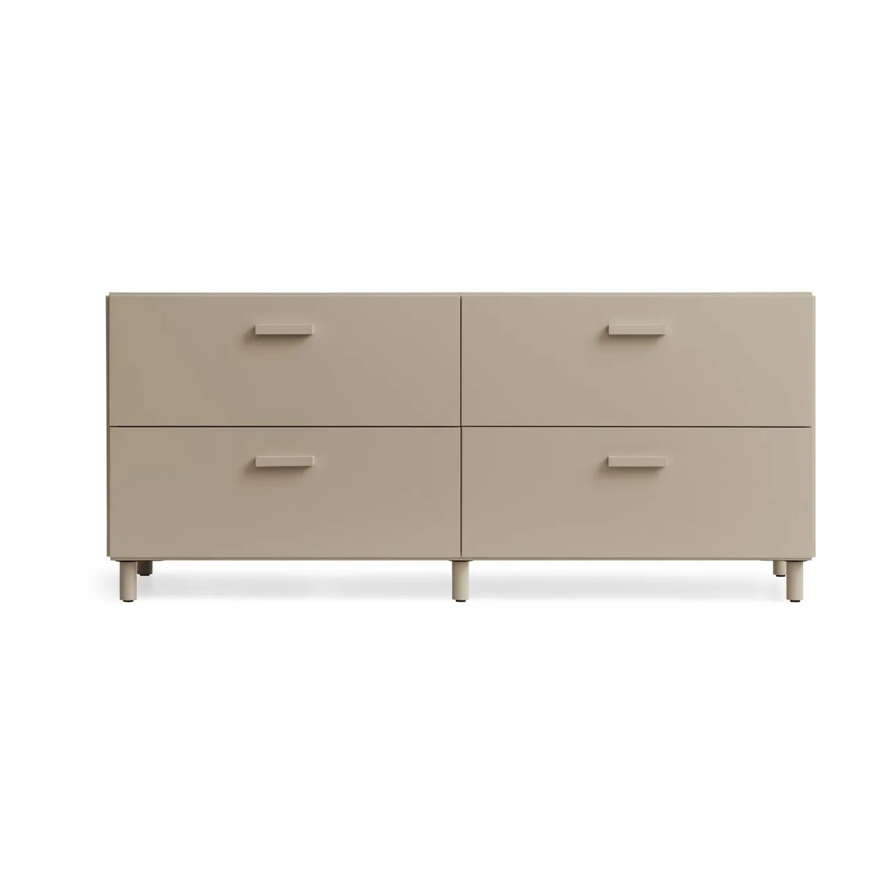 Relief matala lipasto jalallinen 123x46,6 cm beige,  Relief