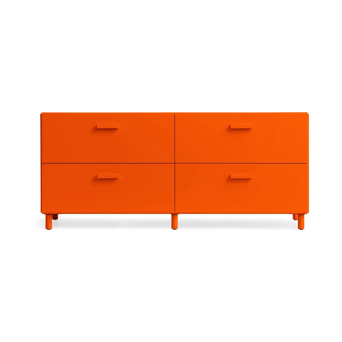 Relief matala lipasto jalallinen 123x46,6 cm oranssi Relief