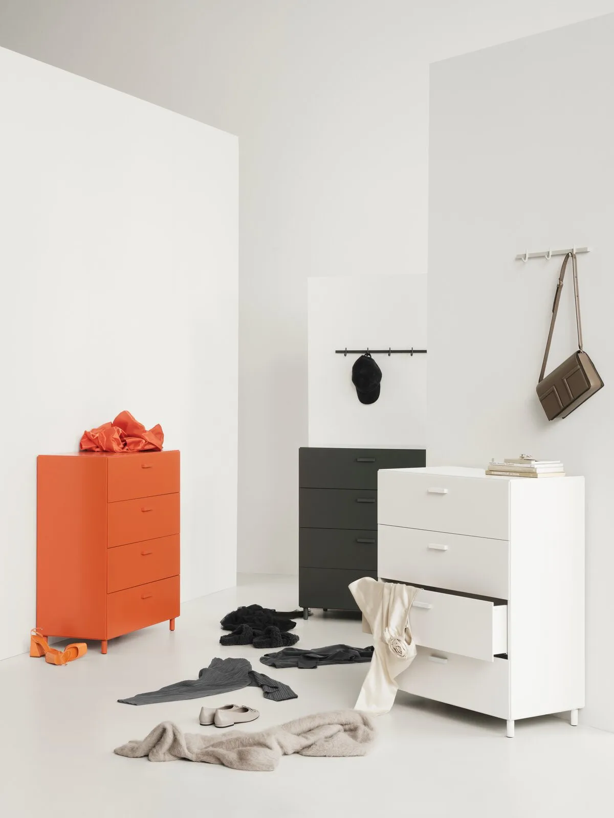 Relief naulakko pieni 41 cm, Beige Relief