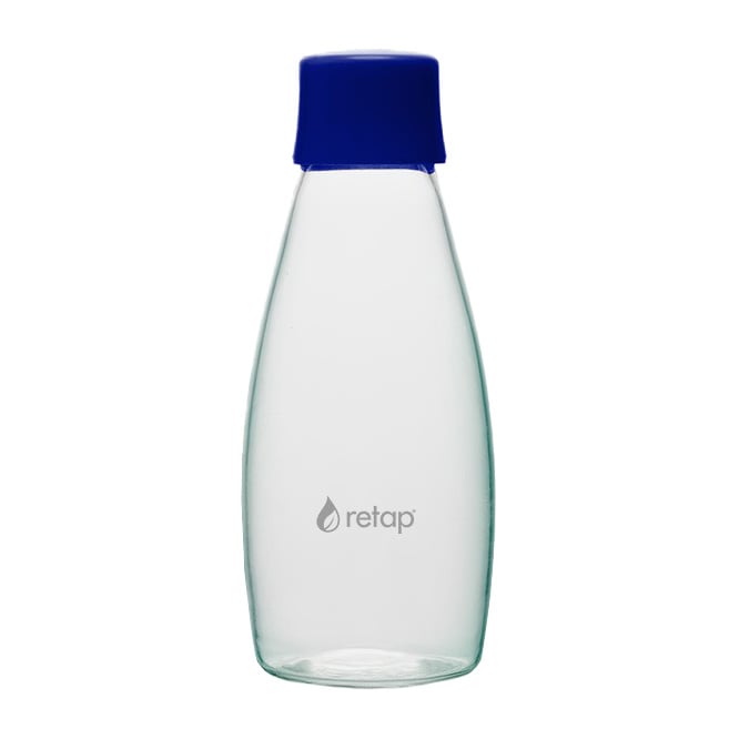 Retap Go 05 -lasipullo kierrekorkki 50 cl Dark blue