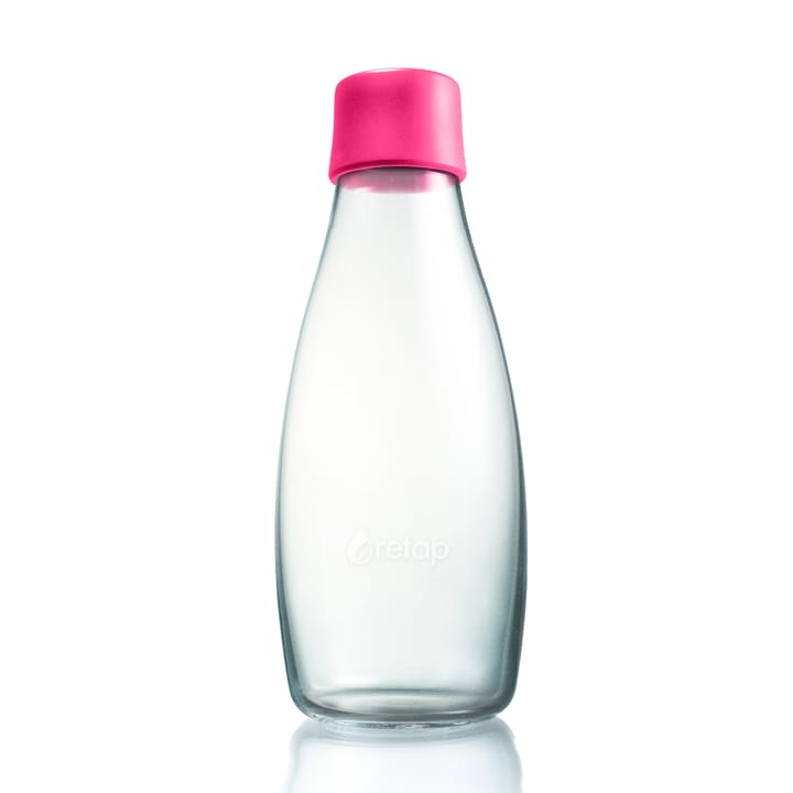 Retap lasipullo 0,5 l - pinkki - Retap