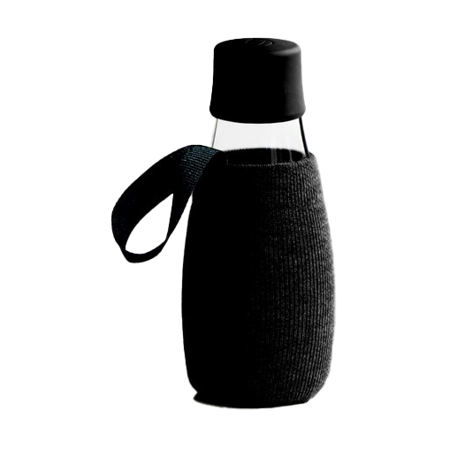 Retap suojus 0,3 l musta | Skandinaavinen Sisustus | Juomapullot | Musta