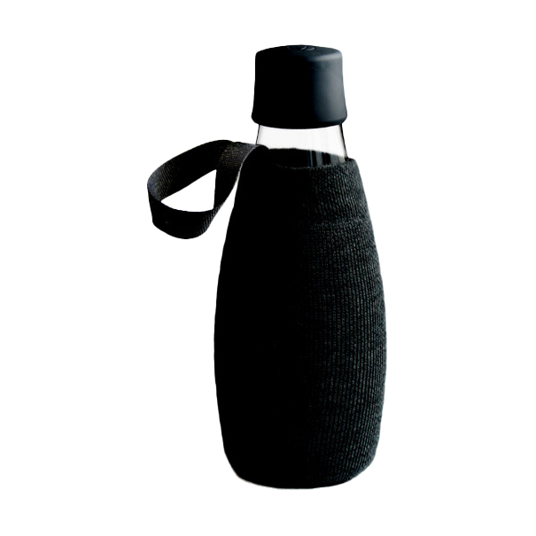 Retap suojus 0,5 l musta | Skandinaavinen Sisustus | Juomapullot | Musta
