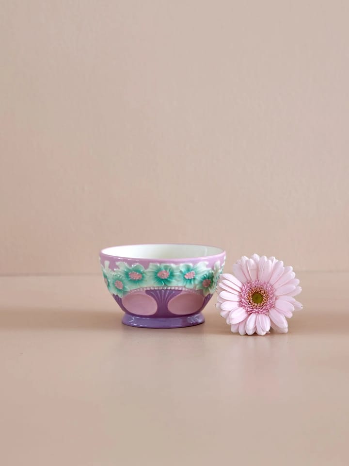 Rice Embossed Flower -keramiikkakulho Ø 12 cm - Lavender - RICE