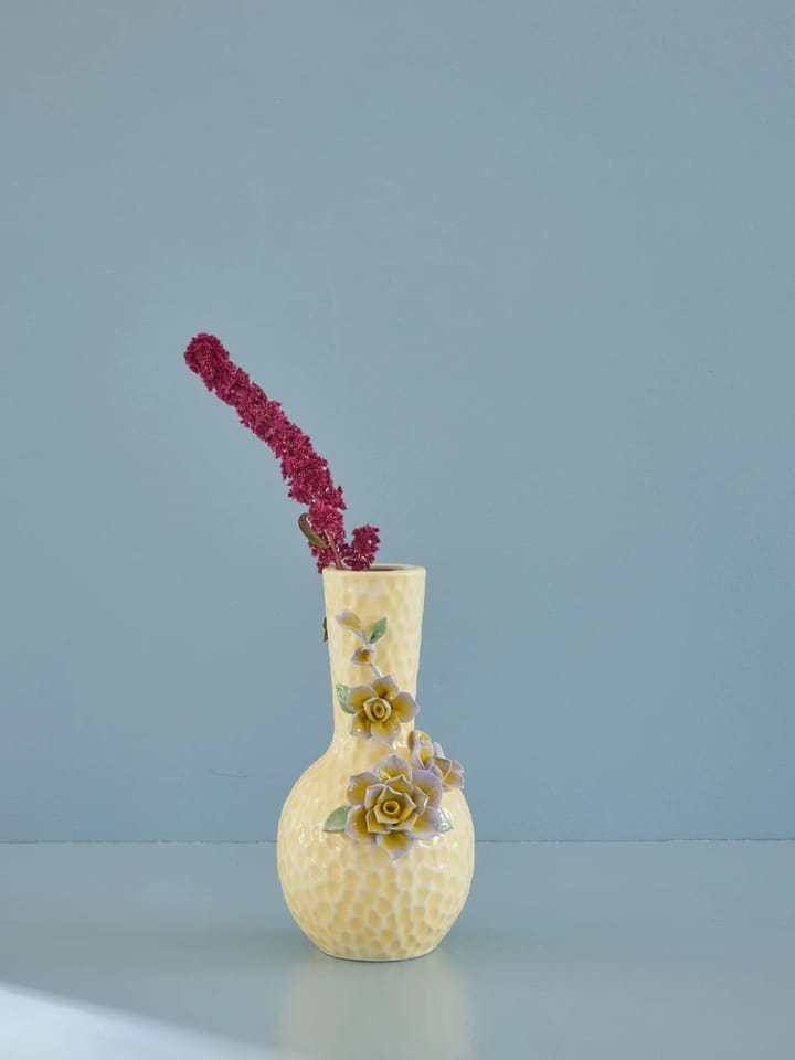 Rice Flower Sculpture -maljakko 25 cm - Cream - RICE